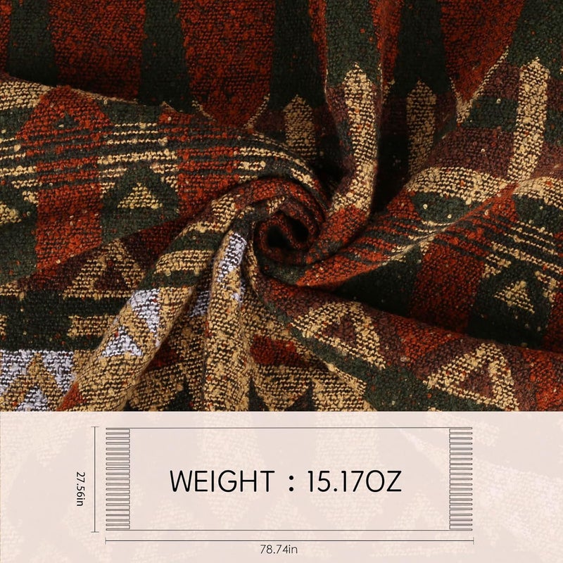 EXTREE Scarfs for Women Pashmina Silky Shawl Wrap for Evening Dressing Blanket Open Front Poncho Cape - Image 2